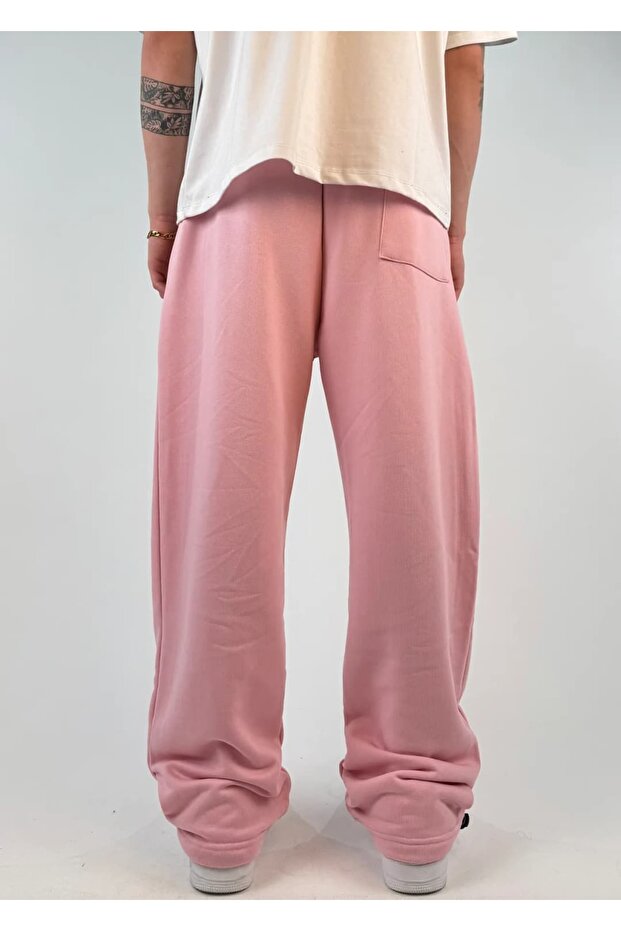 Summer Basic Adjustable Leg Baggy Sweatpants - 3