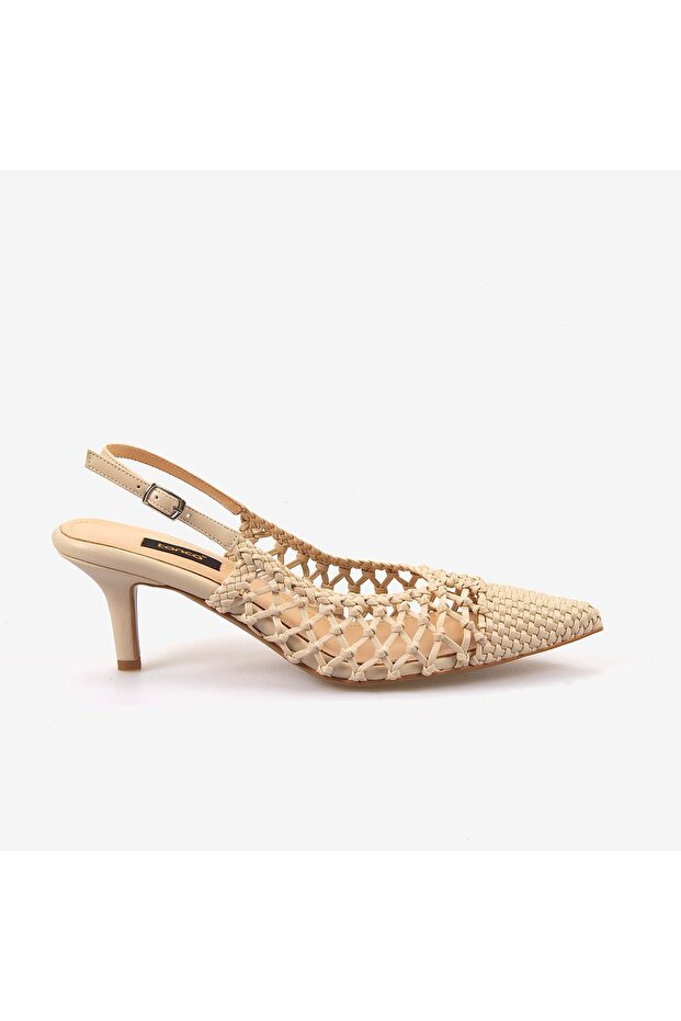 Women's Microlight Sole 7cm Low Heel Shoes 2341