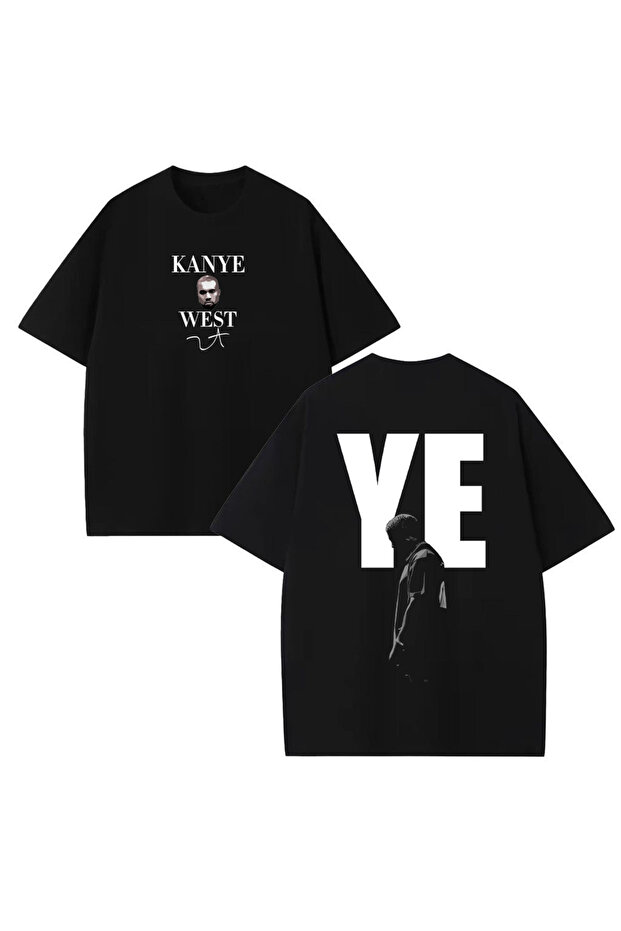 Kanye West Ye Album Printed Unisex 100% Cotton Oversize T-Shirt
