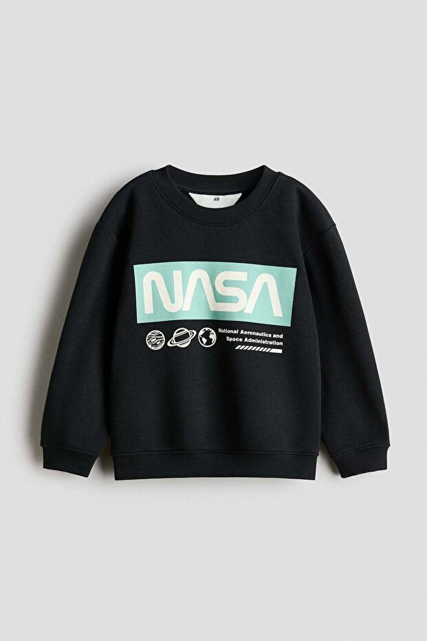 Printed sweatshirt - 1