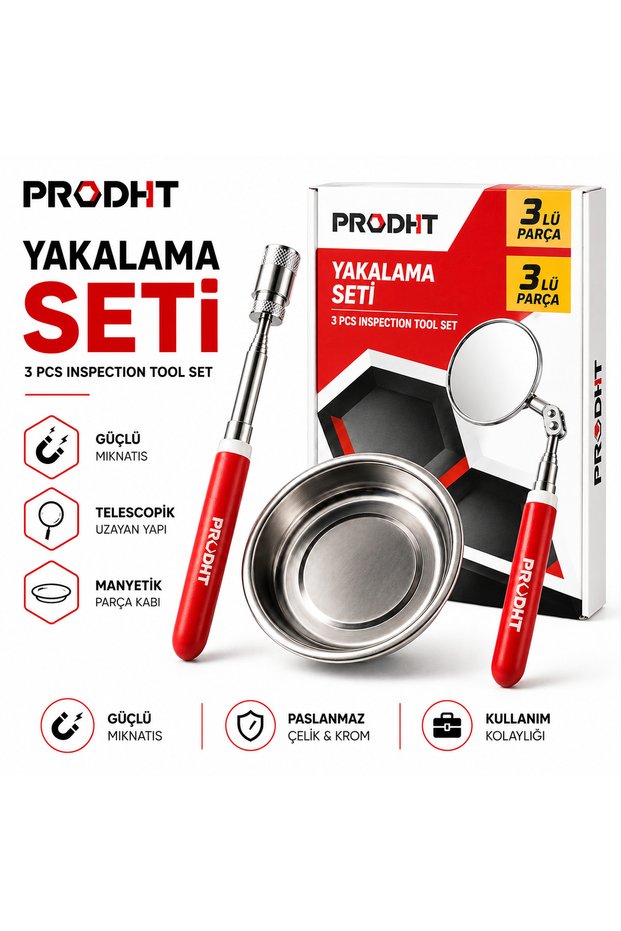 3'LÜ PARÇA YAKALAMA SETİ