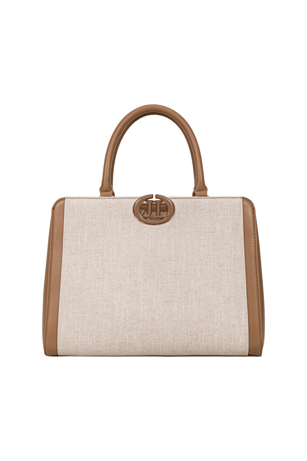 Ladies Hand Bag with adjustable JLSU26-08, Beige