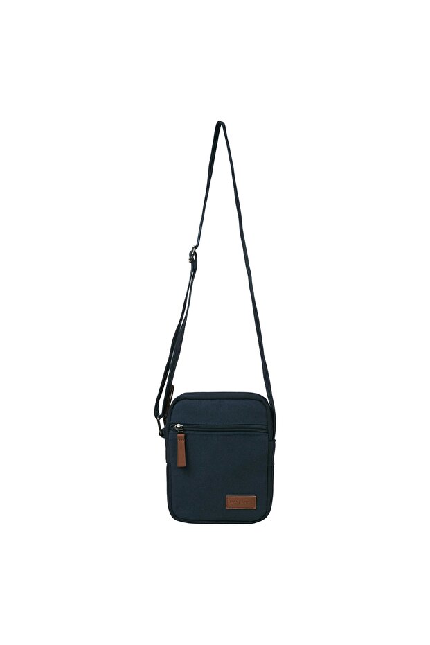 حقيبة كتف JACPASCAL للرجال باللون الأزرق الداكن طراز SN: 12292176Dark Navy