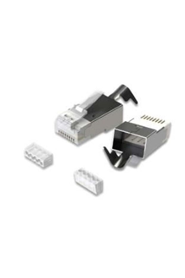 Conector modular RJ45 Cat8.1 FTP 50 bucăți - 1