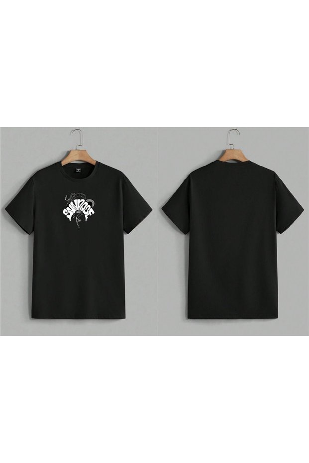 Sunrose Snake Print Oversized T-Shirt