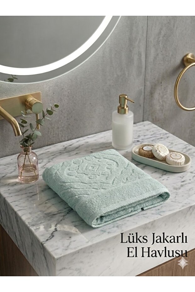 Ivy 50/90 Luxury Jacquard Hand and Face Towel