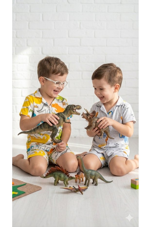 Girls, Boys, 4,5,6,7,8,9,10,11 Years Old Pajama Set 2 Pieces 100% Cotton