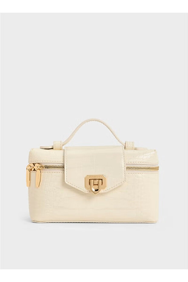 Arwen Box Tote - White