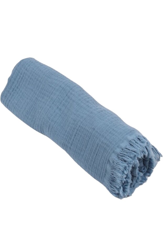 100% Cotton Muslin Baby Blanket Multi-Purpose Cover