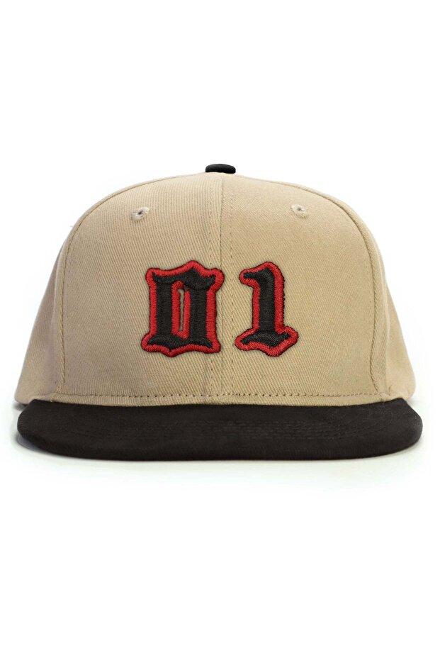 Number 01 Snapback Hat