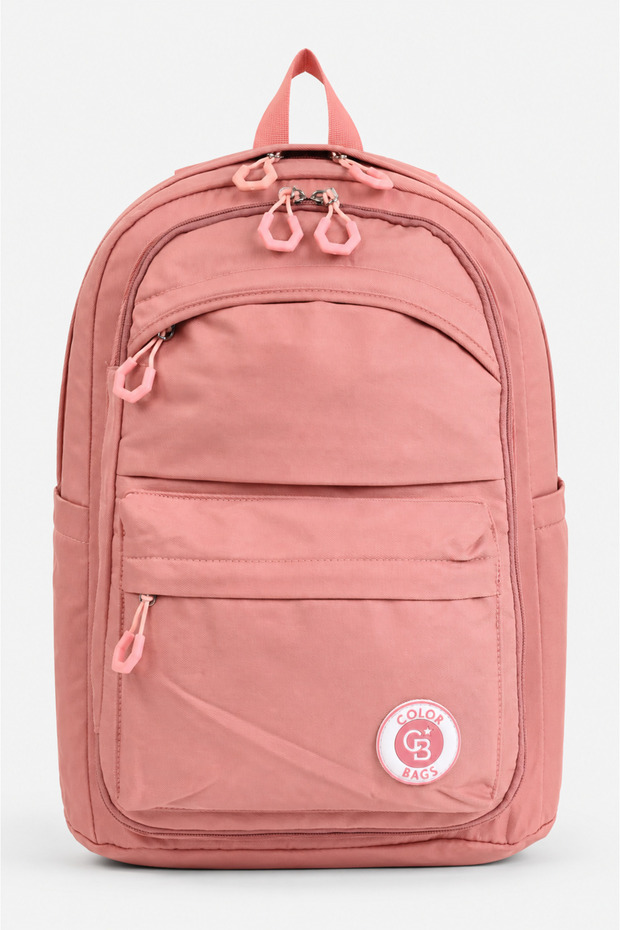 B-7 Daily Backpack Waterproof School and Travel Bag with Organizer Compartments