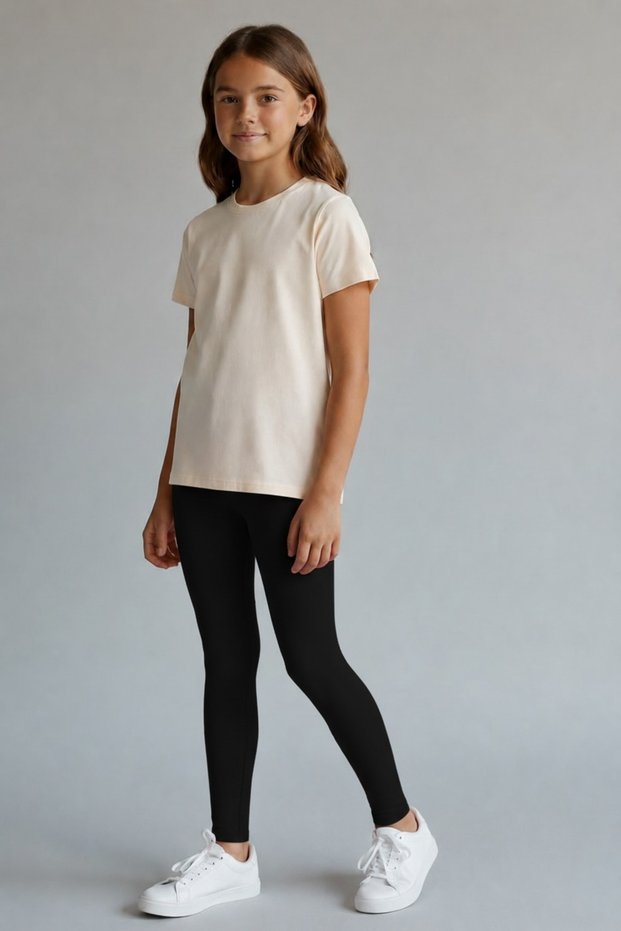 Girls' Long Leggings Summer and Seasonal Wear 4-12 Years Old Daily Sports