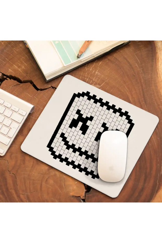 Mousepad Marshmello Pixel Art Minecraft - 3