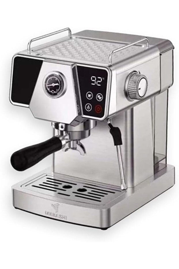ME-ECM2033 Espresso Coffee Machine - 19 Bar Pressure, 1.8L Capacity, Stainless Steel with Touch Screen, PID Temperature System, and Steam Wand| 1350W