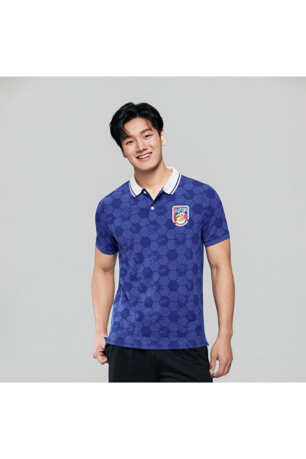 Men Slim Minions World Cup Pique Polo