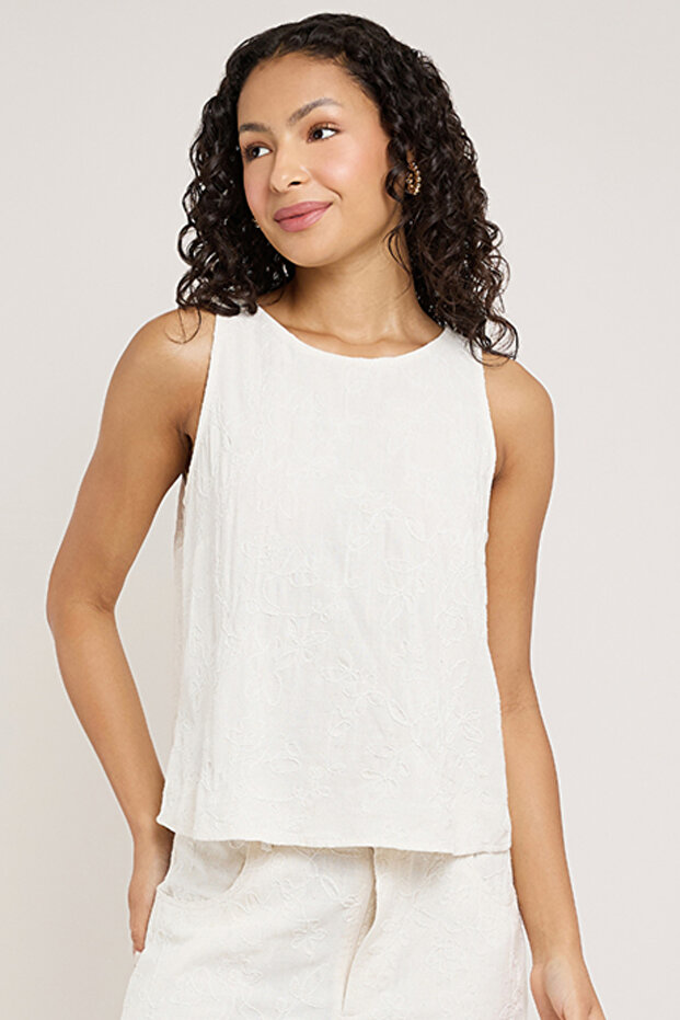 Dori Work Sleeveless Top