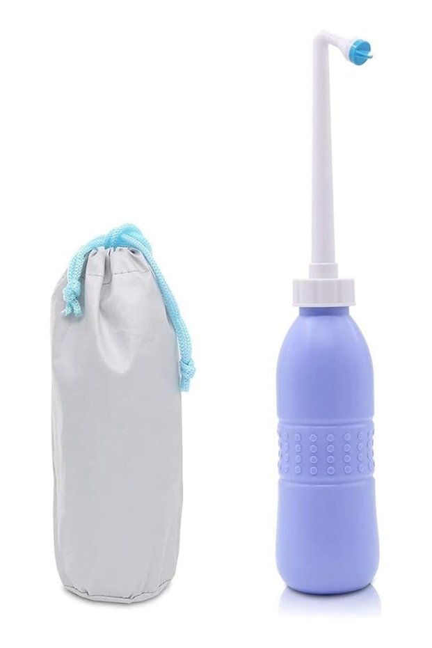| 650ml Large Portable Shattaf Bidet Bottle | Handheld Travel Toilet Shattaf