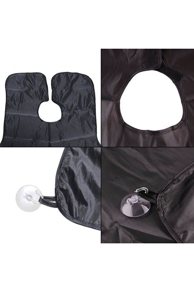 Practical Beard Trimming Cover - Black - 3
