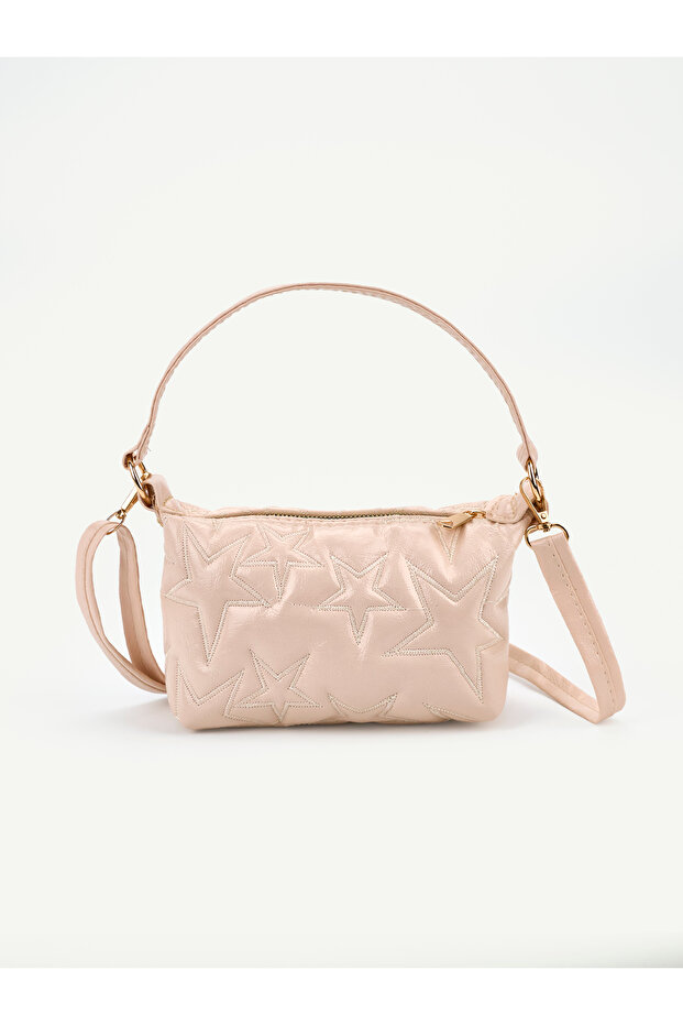 Women's Star Patterned Shoulder & Crossbody Bag