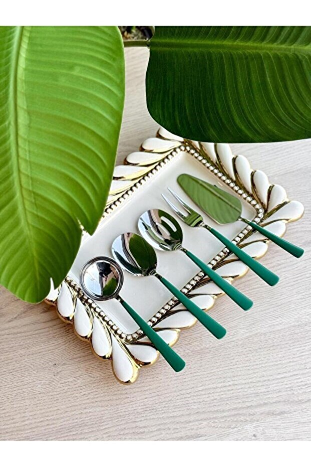 Venus Sauce Set Steel Green