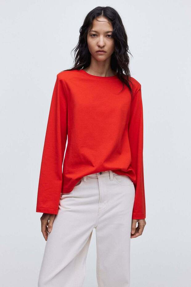 Shoulder-pad top - 2