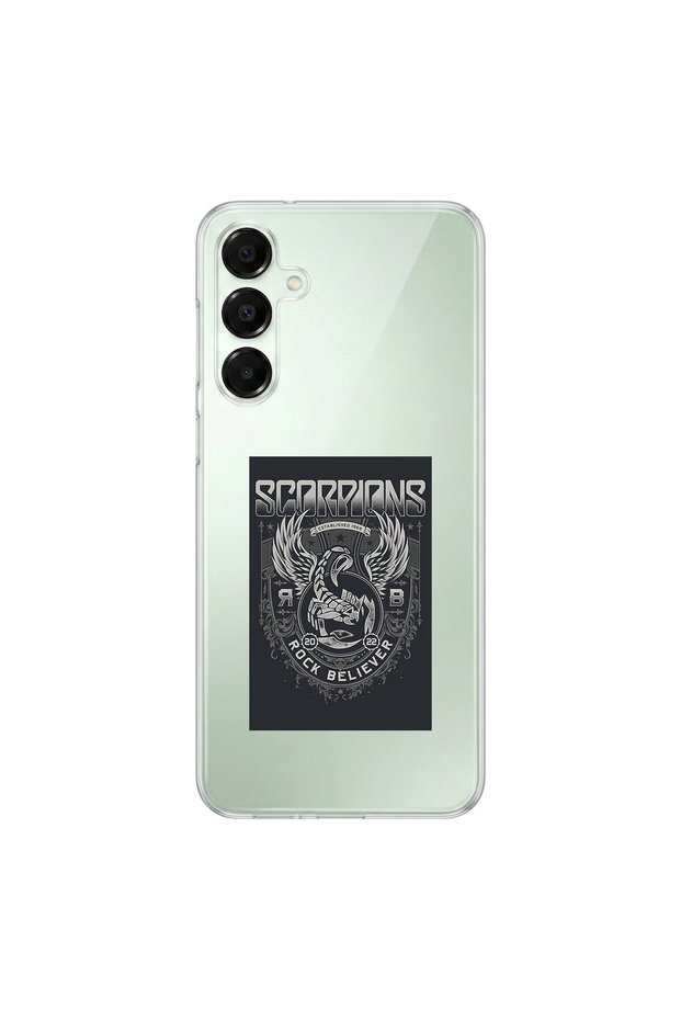 Samsung Galaxy A16 Compatible Metal 16 Design Transparent Case