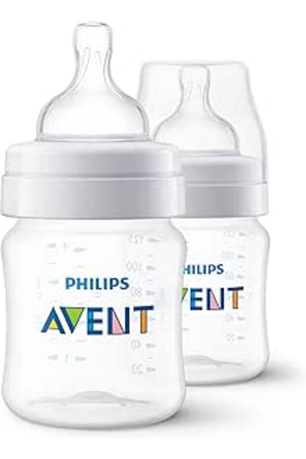 AVENT ANTI COLIC BOTTLE 0M+ 125ML 2S SCY100/02: 9966