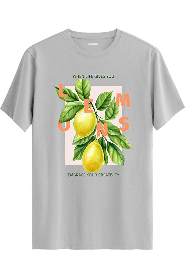 When Life Gives You Lemons Printed T-Shirt