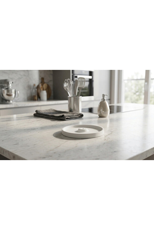 Small Round Base Made of Plaster
