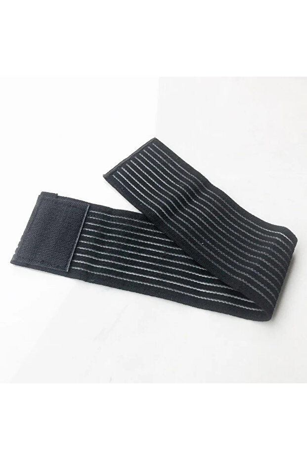black Elastic Wrist Wrap Band Adjustable Hook Loop Strap Stretch Sports Wristband for Fitness Gym Yo