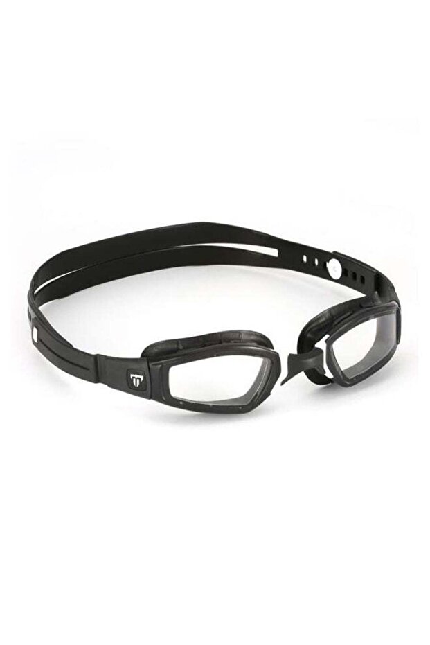 Ninja Swimming Goggles Black and White Clear Lens