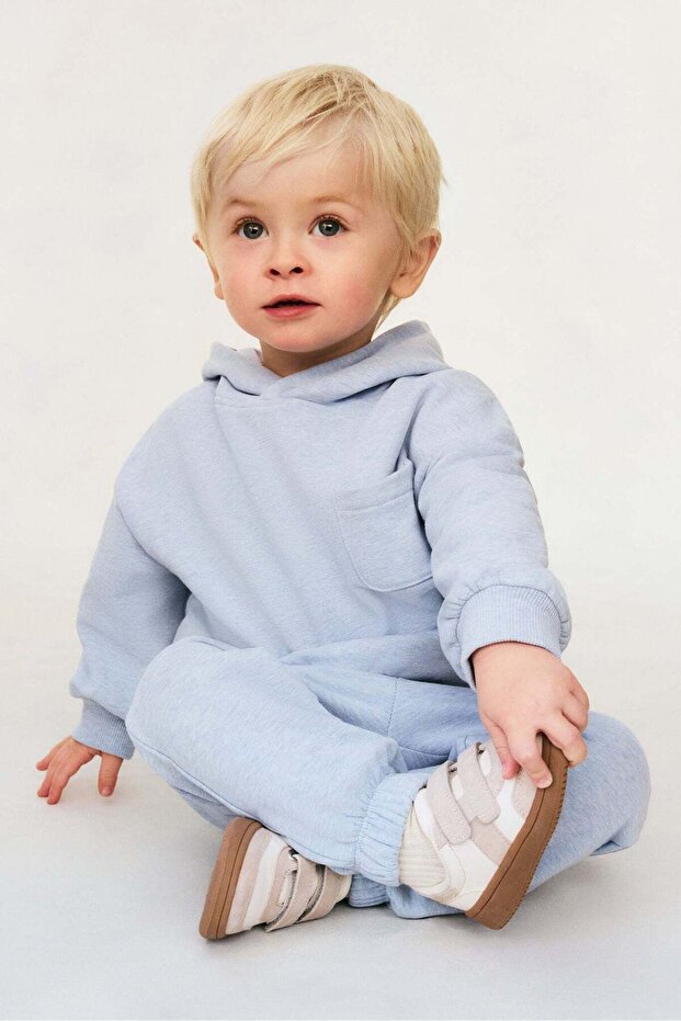 2-piece cotton sweatshirt set