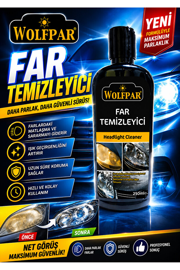 FAR TEMİZLEYİCİ