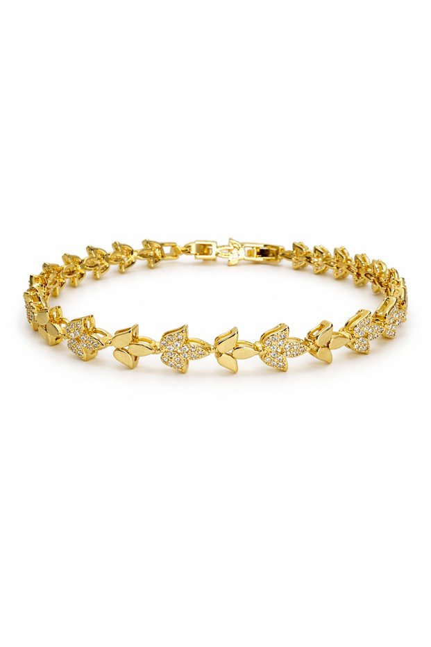 Elara Butterfly Gold Bracelet