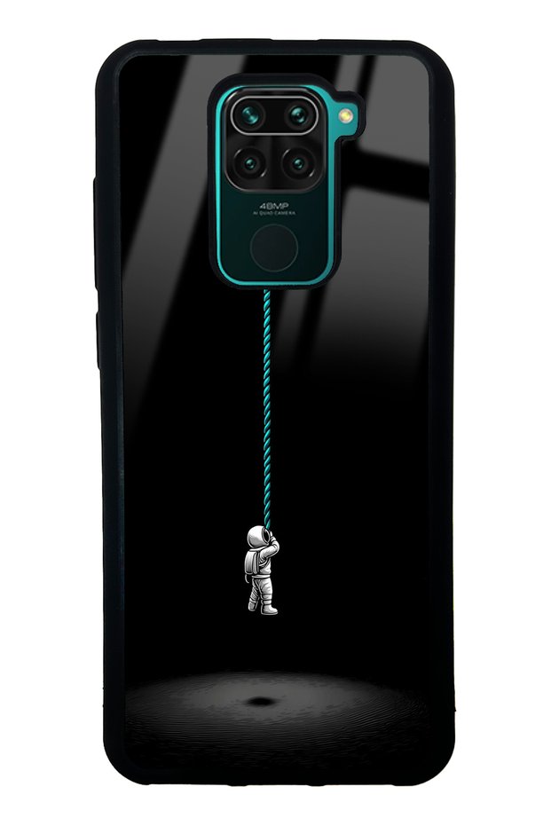 حافظة هاتف لامعة بتصميم Escape from the Gap لهاتف Xiaomi Redmi Note 9