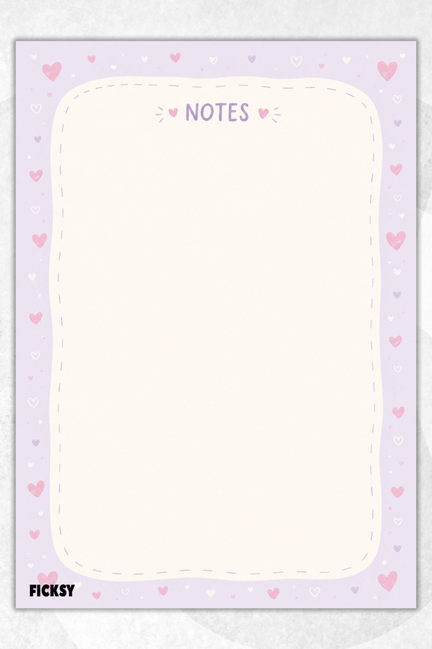 A5 Notepad Unlined Notebook - 50 Sheets - Memopad - Notepad - Notepad - Note Paper - 1