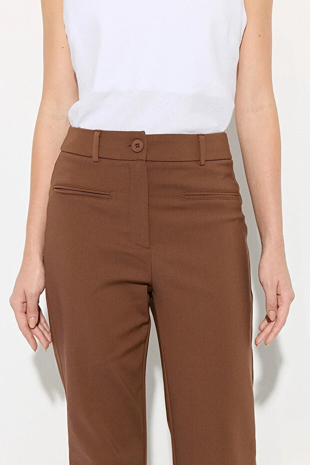 Magic Flare Pants - Brown - 4