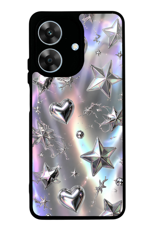 Realme Note 60 Chrome Star Dream Design Glossy Phone Case