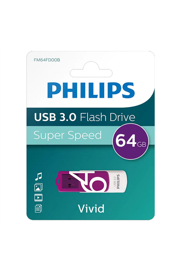 Vivid Fm64Fd00B/00 64Gb USB 3.0 Flash Memory