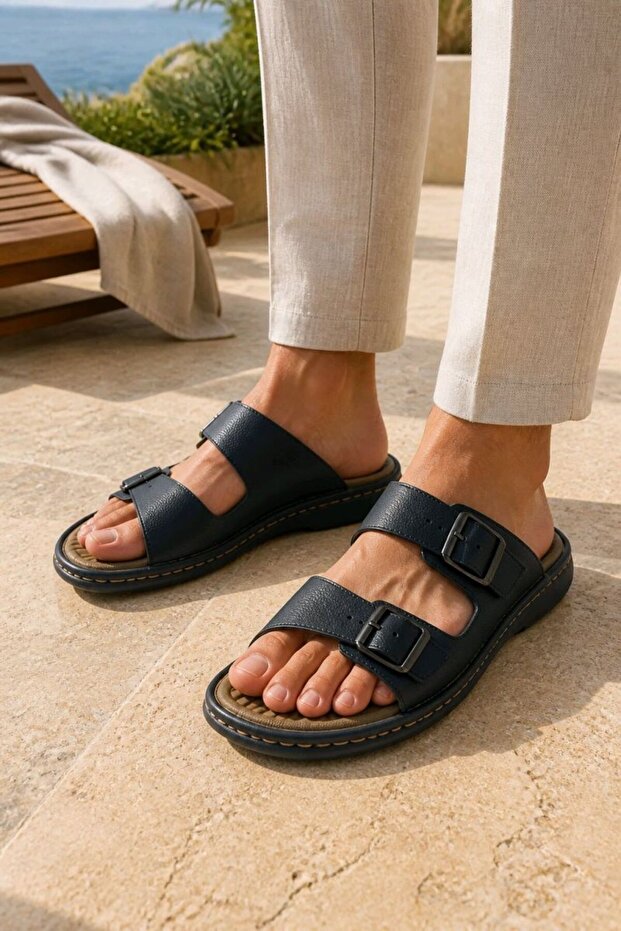 Soft Sole Size 38 Men's Slippers