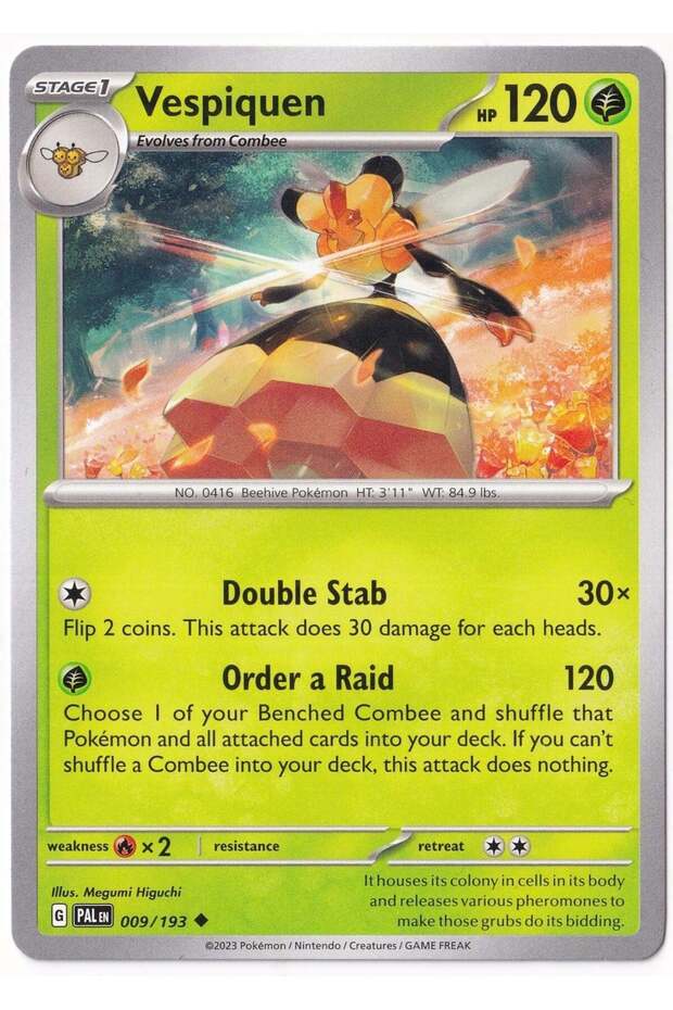Vespiquen 009/193 - Paldea Evolved - Card (Mint)