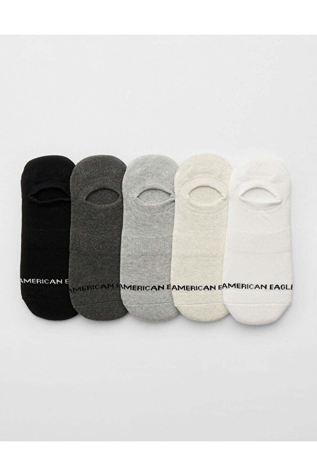 AE Terry Invisible Socks 5-Pack