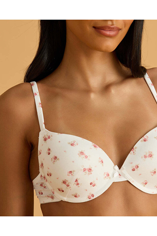 Women's Assorted Printed & Solid Plunge Bra 3-Pack - 5