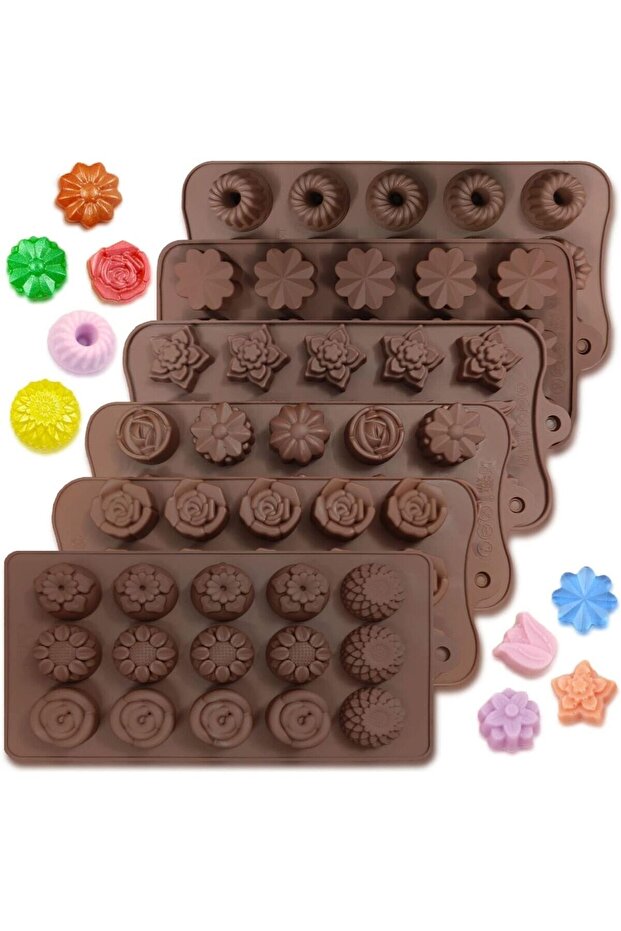 Erma 2 Pieces Silicone Chocolate Ice Cream Mold