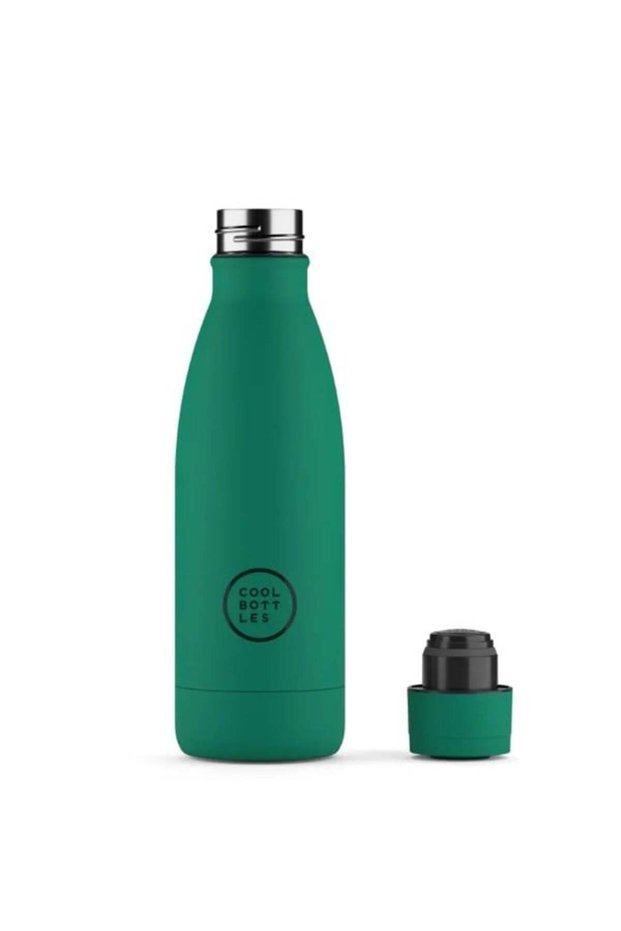 Tuctuc Children's Steel Water Bottle 350ml Green