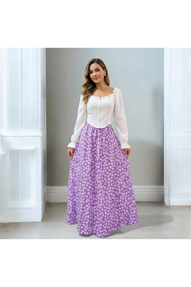 طقم "Soft Bloom" – أناقة يومية بخامة فاخرة