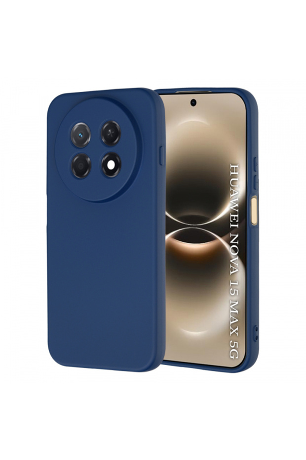 Case for Huawei nova 15 Max, Techsuit, SoftFlex, Navy Blue - 1