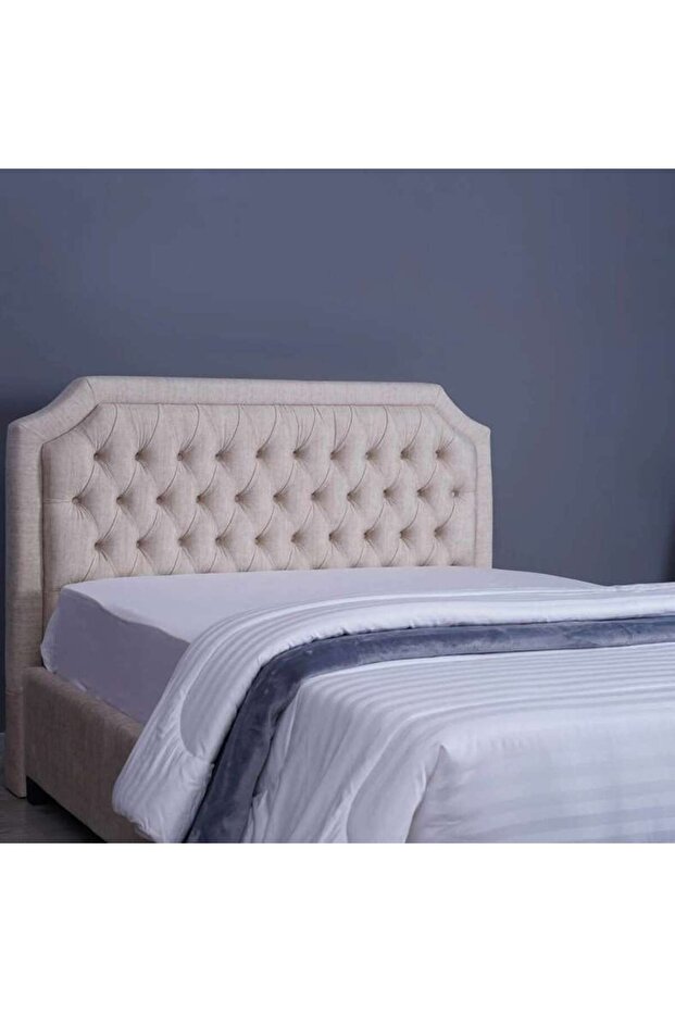 ANDROMEDA HEADBOARD CHANEL BEIGE L-150 : H-125 CM