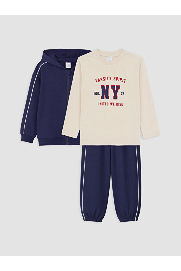 Esvab • Modern & Distinctive New York Printed Baby Boy 3-Piece Set