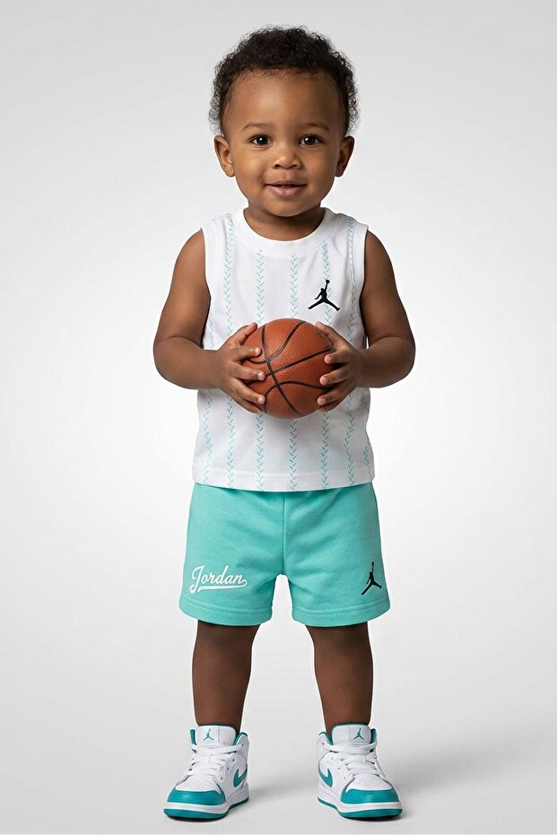 Toddlers Boy 2 Pieces Sleeveless T-Shirt And Shorts Set, Multicolor